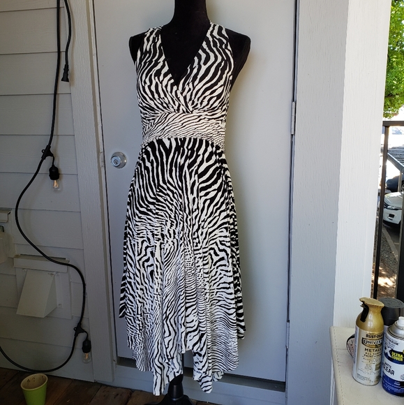 Soma Dresses & Skirts - Soma Zebra Halter top dress